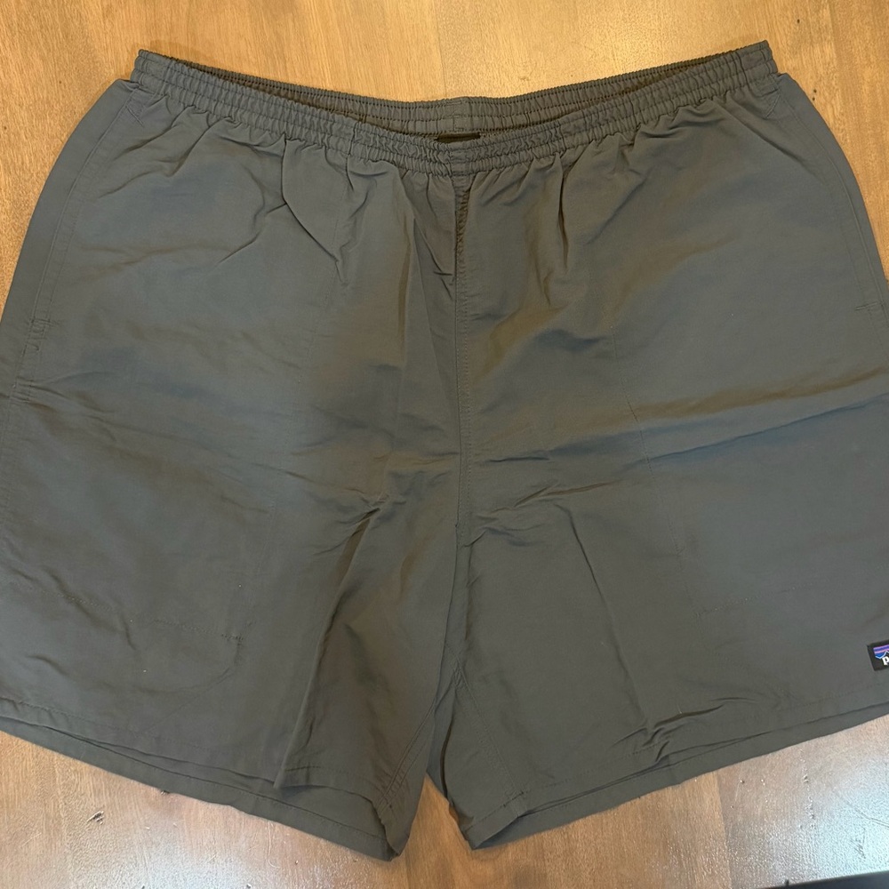 Patagonia Men's Charcoal Athletic Shorts